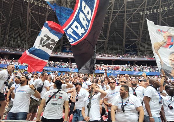 Fans PSG , PSG Paris Saint Germain-Arsenal Champions League Finale , Fußball , in dem Puskas Arena Stadion , in Budapest , Ungarn . Mai 30 , 2026 . Photo by: Davide Elias IPA Photo Pressefoto DENL Copyright: xDavidexEliasx