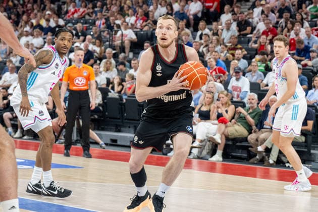 Niels Giffey 5 (FC Bayern Basketball), FC Bayern Basketball vs. Telekom Baskets Bonn, BBL, Halbfinale 1, 30.05.2026 Muenchen Bayern Deutschland