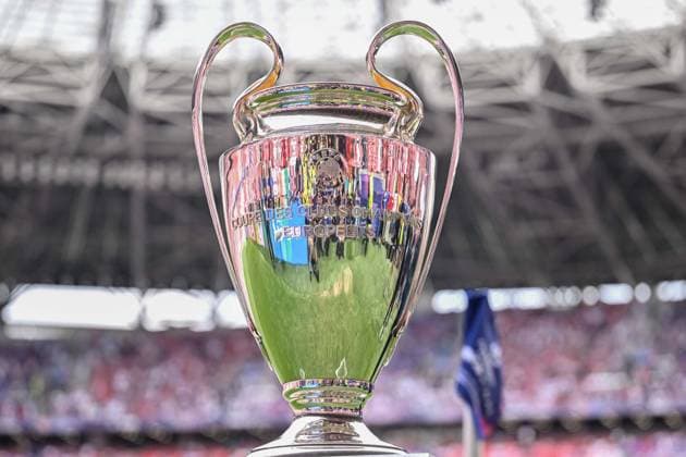 the Trophy during the UEFA Champions League Final 2026 match between Paris Saint-Germain and Arsenal FC at Puskas Arena on May 30, 2026 in Budapest, Hungary. (Photo by Harry Langer DeFodi Images) -