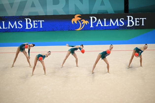 IPA85186576 - BELARUS group during European Championships in Rhythmic gymnastics, Rhythmische Sportgymnastik, RSG Gymnastics in Varna, Bulgaria, May 30 2026  Copyright: xFilippoxTomasi IPAxSportx xx 85186576