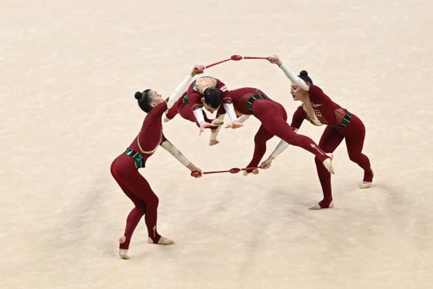 IPA85186583 - GEORGIA group during European Championships in Rhythmic gymnastics, Rhythmische Sportgymnastik, RSG Gymnastics in Varna, Bulgaria, May 30 2026  Copyright: xFilippoxTomasi IPAxSportx xx 85186583