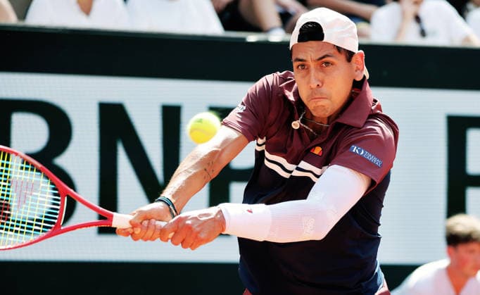 TENNIS - French Open 2026 PARIS,FRANCE,30.MAY.26 - TENNIS - ATP, Tennis Herren World Tour, French Open, Roland Garros, Grand Slam. Image shows Alejandro Tabilo (CHI).  GEPAxpictures xMatthiasxHauer