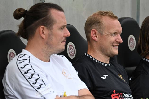 30.05.2026, xsvx, Fussball Langholz Cup 2026, v.l. Alexander Alex Meier (Eintracht Frankfurt) und Sebastian Rode Wiesbaden