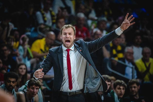 Basketball Berlin 30.05.2026 Saison 2025 2026 EasyCredit BBL 1. Bundesliga Männer, Herren Playoffs Halbfinale Spiel 1 Alba Berlin - BMA365 Bamberg Baskets Anton Gavel (Bamberg, Trainer)