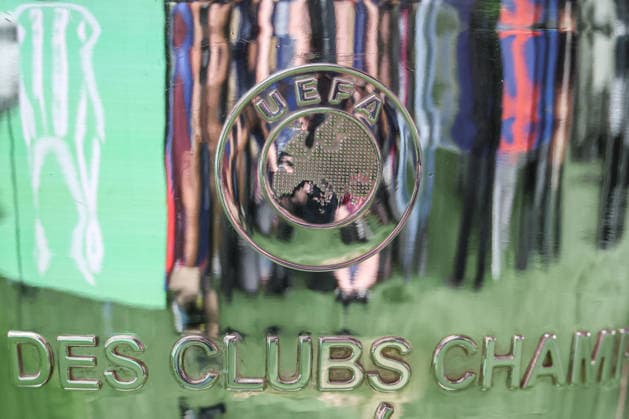 30.05.2026, xzstx, Fussball UEFA Champions League Finale 2026, Paris St. Germain - FC Arsenal London v.l. Symbolfoto, Symbolbild, Symbol, Trophäe, Pokal, trophy (DFL DFB REGULATIONS PROHIBIT ANY USE OF PHOTOGRAPHS as IMAGE SEQUENCES and or QUASI-VIDEO) Budapest