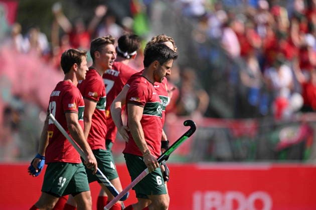 RECORD DATE NOT STATED Bonn, Hockey Final4, Finale, herren, polo - hthc, Deutsche Feldhockey Meisterschaft 2026 30.05.2026, russel, 3-0 per ecke bonn Nordrheinwestfalen Deutschland