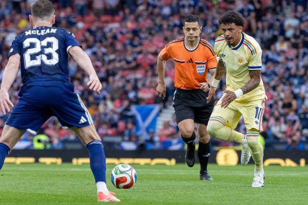 Scotland v Curacao, Friendly International Challenge Jeremy Antonisse of Curacao during the International Challenge Match - Scotland vs Curacao, Barclays Hampden, Glasgow. 30 May 2026 Hampden Park Barclays Hampden Glasgow Scotland Editorial use only , Copyright: xColinxPoultneyx PSI-24309-0131