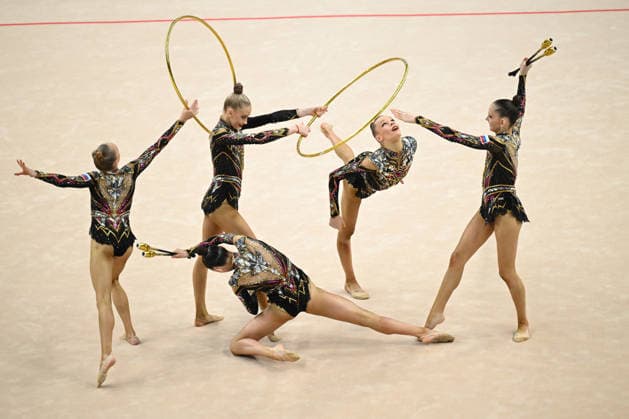 OTHER - Gymnastics - European Championships in Rhythmic gymnastics, Rhythmische Sportgymnastik, RSG Photo by IPA ABACAPRESS.COM85186573 - RUSSIAN FEDERATION group during European Championships in Rhythmic Gymnastics, Gymnastics in Varna, Bulgaria, May 30 2026 Varna Bulgaria  Copyright: xIPAxSport ABACAx