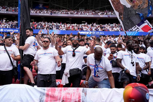 May 30, 2026, Budapest, Budapest, Hungary: Fans of Pairs Saint-Germain are seen during the UEFA Champions League Final 2026 match between Paris Saint-Germain and Arsenal FC at Puskas Arena on May 30, 2026 in Budapest, Hungary. Paris Saint-Germain V Arsenal FC - UEFA Champions League Final 2026  - ZUMAa181 20260530_zaa_a181_016 Copyright: xDennisxAgyemanx