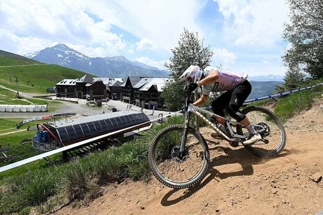COUPE DU MONDE VTT 2026 A LOUDENVIELLE BASTIEN ARBERET MAXPPP ALEX RUDEAU (FRA) COUPE DU MONDE DE VTT UCI ENDURO WORLD CUP 2026 A LOUDENVIELLE PEYRAGUDES, HAUTES-PYRENEES EPREUVE ENDURO EDR LE 30 MAI PYRENEES BIKE FESTIVAL PBF - 2026 UCI Mountain Bike World Cup – Loudenvielle–Peyragudes (France) LOUDENVIELLE HAUTES-PYRENEES FRANCE  Copyright: xBASTIENxARBERET MAXPPP MAXPPPxBASTIENxARBERETx BAR_5584 BAR2026053020