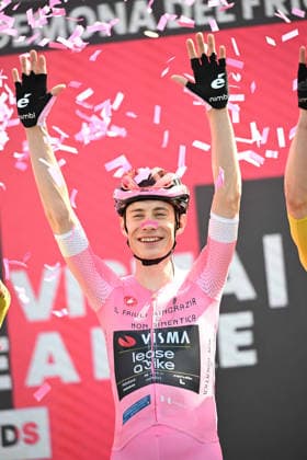 30-05-2026 Giro D italia; Tappa 20 Gemona Del Friuli - Piancavallo; 2026, Visma - Lease A Bike; Vingegaard, Jonas; Gemona Del Friuli; 