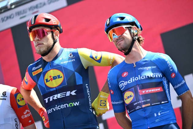 30-05-2026 Giro D italia; Tappa 20 Gemona Del Friuli - Piancavallo; 2026, Lidl - Trek; Milan, Jonathan; Ciccone, Giulio; Gemona Del Friuli; 