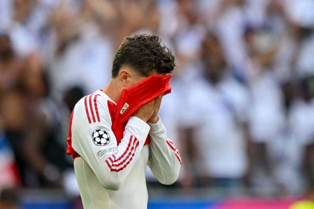 SOCCER - UEFA CL, PSG vs Arsenal BUDAPEST,HUNGARY,30.MAY.26 - SOCCER - UEFA Champions League, final, Paris Saint-Germain vs Arsenal FC. Image shows the rejoicing of Kai Havertz (Arsenal).  GEPAxpictures xAvnixRetkoceri