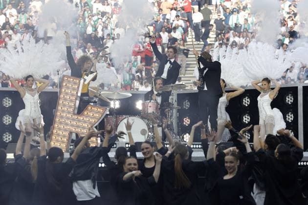 BUDAPEST - The Killers to headline the Final Kick Off Show by Pepsi during the UEFA Champions League final between Paris Saint-Germain and Arsenal FC at the Puskas Arena on 30 May 2026, Budapest, Hungary. MAURICE VAN STEEN ANP UEFA Champions League Final 2026 2025-2026 xVIxANPxSportx xMauricexvanxSteenxIVx 559679998 originalFilename: 559679998.jpg