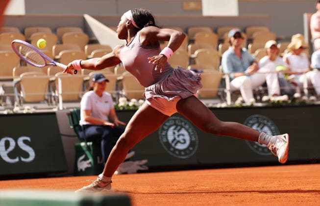 TENNIS - French Open 2026 PARIS,FRANCE,30.MAY.26 - TENNIS - WTA, Tennis Damen Tour, French Open, Roland Garros, Grand Slam. Image shows Coco Gauff (USA).  GEPAxpictures xMatthiasxHauer