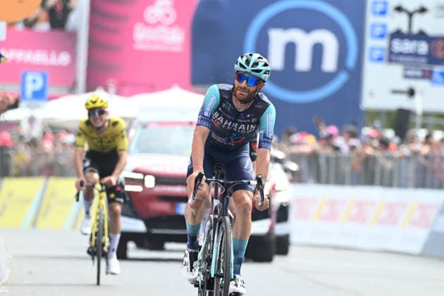 30-05-2026 Giro D italia; Tappa 20 Gemona Del Friuli - Piancavallo; 2026, Bahrain Victorious; Caruso, Damiano; Piancavallo; 