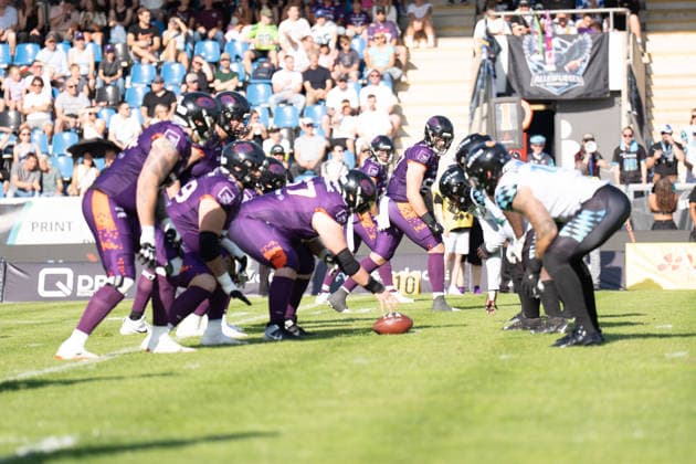 30.05.2026, xhfmx, American Football EFA European Football Alliance, Frankfurt Galaxy - Munich Ravens (DFL DFB REGULATIONS PROHIBIT ANY USE OF PHOTOGRAPHS as IMAGE SEQUENCES and or QUASI-VIDEO) Frankfurt am Main