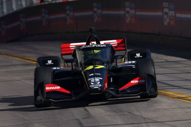 Mike Schumacher (GER) Honda 47 im 2. freien Training, GP Detroit, Michigan, USA, 30.05.2026, IndyCar, Indy Car, IRL, USA Serie, Portrait