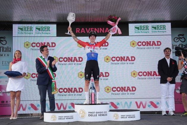 Netherlands™s Lorena Wiebes of Team SD Worx - Protime™s winner of stage during Stage 1 of the Giro d™Italia Women, from Cesenatico to Ravenna, Italy, Saturday, May 30, 2026  Copyright: xDavidexSpada LaPressex