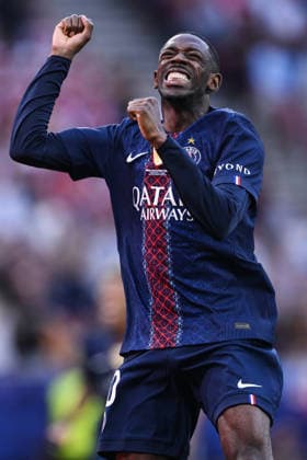 Mg Budapest 30 05 2026 - finale Champions League Paris Saint Germain-Arsenal foto Matteo Gribaudi Image nella foto: esultanza<a gol Ousmane Dembele 