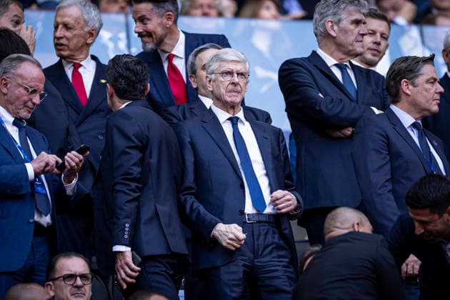 Football: Finale EUFA Champions League 2025-2026 - Paris Saint Germanin (PSG) V Arsenal - Puskas ArÃ na de Budapest Hongrie - 30 05 2026 Arsene Wenger  Copyright: xelyxandroxcegarrax