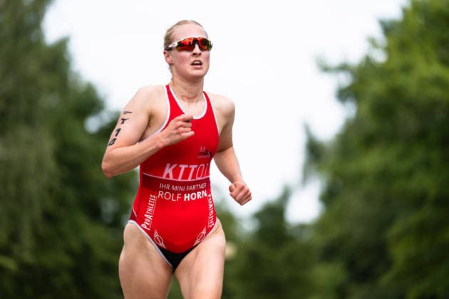 1. Triathlon-Bundesliga Kraichgau Marie Miroslaw (GER, Absolute Teamsport KTT 01) Ubstadt-Weiher Deutschland
