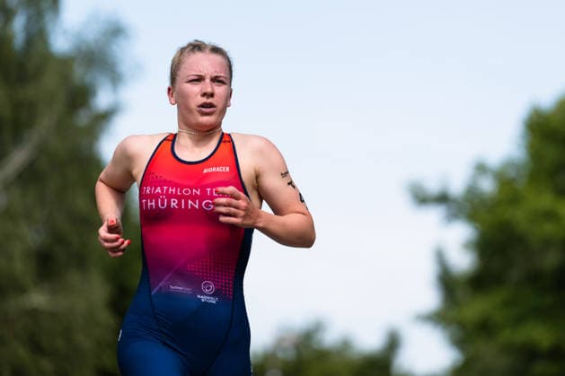 1. Triathlon-Bundesliga Kraichgau Jana Millat (GER, Triathlon Team ThuÌˆringen) Ubstadt-Weiher Deutschland