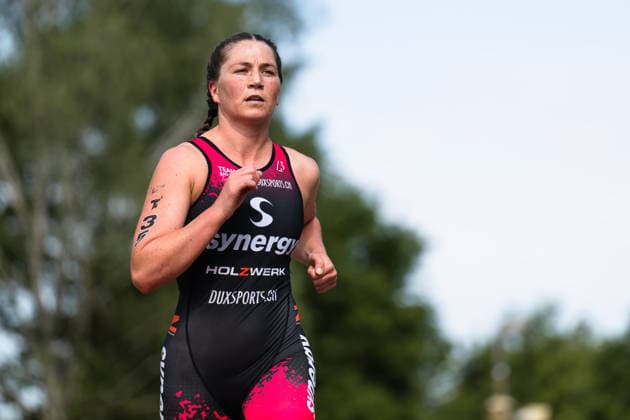 1. Triathlon-Bundesliga Kraichgau Theresa Moser (AUT, Team SYNERGY) Ubstadt-Weiher Deutschland