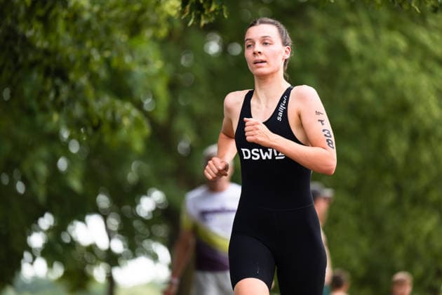 1. Triathlon-Bundesliga Kraichgau Lucie Kammer (GER, DSW12 Darmstadt) Ubstadt-Weiher Deutschland