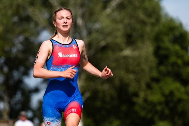 1. Triathlon-Bundesliga Kraichgau Lea Straub (GER, Soprema Team TSV Mannheim) Ubstadt-Weiher Deutschland