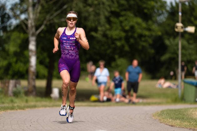1. Triathlon-Bundesliga Kraichgau Franka Rust (GER, Dr. Loges Triathlon Team LuÌˆneburg) Ubstadt-Weiher Deutschland