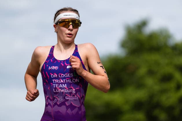 1. Triathlon-Bundesliga Kraichgau Franka Rust (GER, Dr. Loges Triathlon Team LuÌˆneburg) Ubstadt-Weiher Deutschland