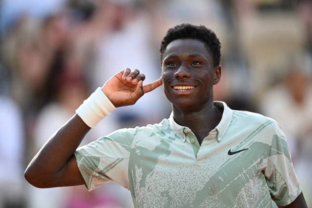 2026 French Open, Roland-Garros - Day 7 PARIS, FRANCE - MAY 30: Moise Kouame of France in action against Alejandro Tabilo (not seen) of Chile during the match in the Men s Singles third-round on Day Seven of the 2026 French Open at the Roland-Garros Complex in Paris on May 30, 2026. Burak Akbulut Anadolu Paris France. Editorial use only. Please get in touch for any other usage.  Copyright: x2026xAnadoluxBurakxAkbulutx