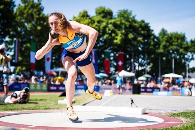 51. Hypomeeting, Goetzis (AT), 30.05.2026 GOETZIS, SWITZERLAND - MAY 30: Noor VIDTS of Belgium competes in the shot put of the womens heptathlon at the 51. Hypomeeting, Goetzis (AT) on May 30, 2026 in Goetzis, Switzerland. Copyright: xBEAUTIFULxSPORTS UlfxSchillerx