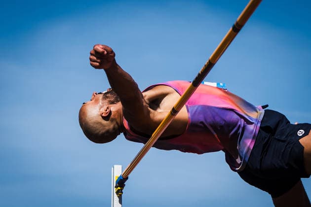 51. Hypomeeting, Goetzis (AT), 30.05.2026 GOETZIS, SWITZERLAND - MAY 30: Damian WARNER of Canada competes in the high jump of the mens decathlon at the 51. Hypomeeting, Goetzis (AT) on May 30, 2026 in Goetzis, Switzerland. Copyright: xBEAUTIFULxSPORTS UlfxSchillerx