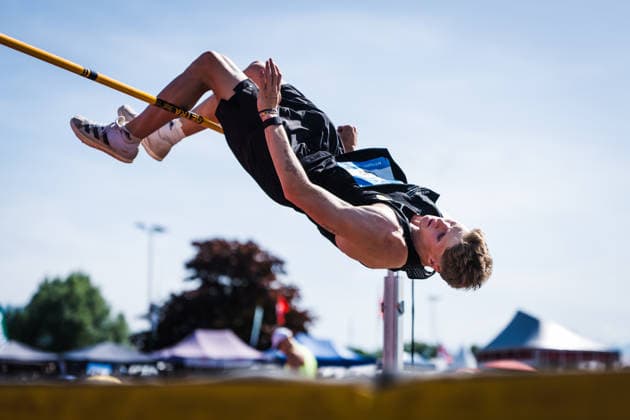 51. Hypomeeting, Goetzis (AT), 30.05.2026 GOETZIS, SWITZERLAND - MAY 30: Finley GAIO of Switzerland competes in the high jump of the mens decathlon at the 51. Hypomeeting, Goetzis (AT) on May 30, 2026 in Goetzis, Switzerland. Copyright: xBEAUTIFULxSPORTS UlfxSchillerx
