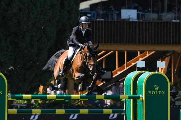 EQUITATION - International Equitation - Piazza di Siena - 93rd CSIO of Rome 2026 Photo by IPA ABACAPRESS.COM85190229 - Gilles Thomas (BEL) competes in prix n.7 LORO PIANA Trophy during the CSIO of Rome Piazza di Siena 2026 at Villa Borghese in Rome, Italy on May 30, 2026 (Photo by Fabrizio Corradetti LiveMedia) Rome Italy  Copyright: xIPAxSport ABACAx
