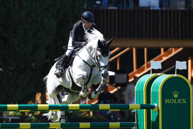 EQUITATION - International Equitation - Piazza di Siena - 93rd CSIO of Rome 2026 Photo by IPA ABACAPRESS.COM85190247 - Lorenzo Argentaro (ITA) competes in prix n.7 LORO PIANA Trophy during the CSIO of Rome Piazza di Siena 2026 at Villa Borghese in Rome, Italy on May 30, 2026 (Photo by Fabrizio Corradetti LiveMedia) Rome Italy  Copyright: xIPAxSport ABACAx