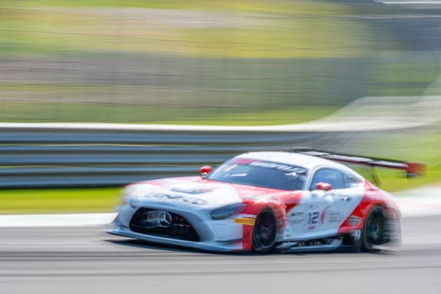 MOTORS - GT World Challenge - Monza - Round 3 Photo by IPA ABACAPRESS.COM85190946 - Gabriel RINDONE, Tom KALENDER and Mikael GRENIER driving the ( 12) Mercedes-AMG GT3 EVO of team GetSpeed Team Dubai during Monza - Round 3, GT World Challenge race in Monza, Italy, May 30 2026 Monza Italy  Copyright: xIPAxSport ABACAx