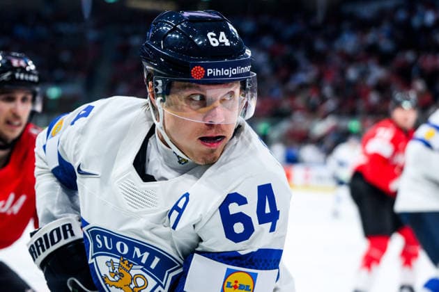 260530 Mikael Granlund of Finland during the 2026 IIHF Ice hockey, Eishockey World Championship, WM, Weltmeisterschaft semifinal match between Canada and Finland on May 30, 2026 in Zürich. Photo: Jesper Zerman BILDBYRAN kod JZ JZ0738 ishockey ice hockey ishockey-vm 2026 vm 2026 iihf world championship semifinal semifinals kanada canada finland bbeng Copyright: JESPERxZERMAN BB260530JZ129