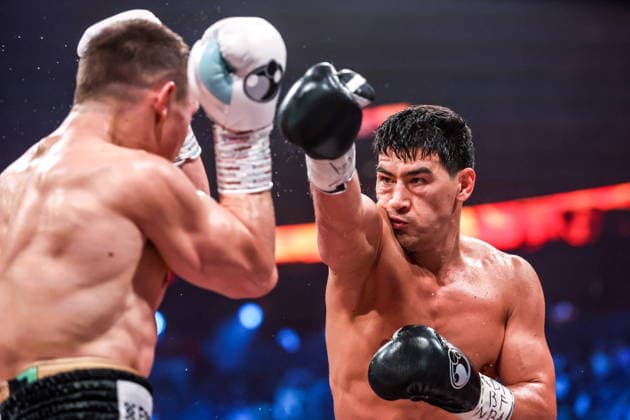 RUSSIA, YEKATERINBURG - MAY 31, 2026: Russia s Dmitry Bivol (R) and Germany s Michael Eifert fight in their main event bout over the IBF and WBA World Light Heavyweight Champion titles as part of an RCC Boxing event at the UGMK Arena RCC Boxing Event In Yekaterinburg, Russia  - ZUMAt113 20260531_zaa_t113_004 Copyright: xDonatxSorokinx