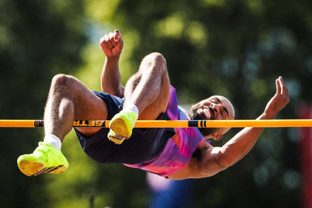 51. Hypomeeting, Goetzis (AT), 30.05.2026 GOETZIS, SWITZERLAND - MAY 30: Damian WARNER of Canada competes in the high jump of the mens decathlon at the 51. Hypomeeting, Goetzis (AT) on May 30, 2026 in Goetzis, Switzerland. Copyright: xBEAUTIFULxSPORTS UlfxSchillerx