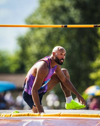 51. Hypomeeting, Goetzis (AT), 30.05.2026 GOETZIS, SWITZERLAND - MAY 30: Damian WARNER of Canada competes in the high jump of the mens decathlon at the 51. Hypomeeting, Goetzis (AT) on May 30, 2026 in Goetzis, Switzerland. Copyright: xBEAUTIFULxSPORTS UlfxSchillerx