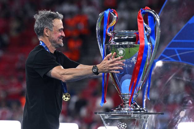 Mg Budapest 30 05 2026 - finale Champions League Paris Saint Germain-Arsenal foto Matteo Gribaudi Image nella foto: Luis Enrique 