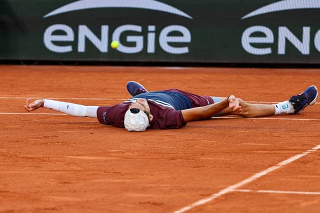 2026.05.30 Paryz Tenis French Open Roland Garros 2026 Moise Kouame - Alejandro Tabilo N z Alejandro Tabilo Foto Pawel Andrachiewicz PressFocus 2026.05.30 Paris Tennis - French Open Roland Garros 2026 Moise Kouame - Alejandro Tabilo Alejandro Tabilo Credit: Pawel Andrachiewicz PressFocus NEWSPIX.PL --- newspix.pl POLAND OUT! 
