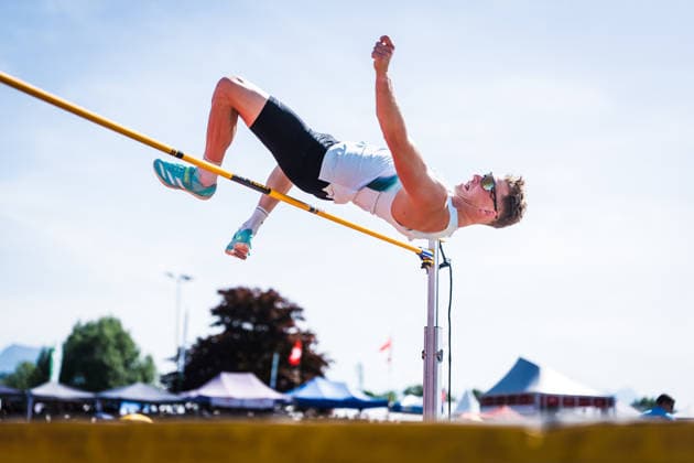 51. Hypomeeting, Goetzis (AT), 30.05.2026 GOETZIS, SWITZERLAND - MAY 30: Sven ROOSEN of the Netherlands competes in the high jump of the mens decathlon at the 51. Hypomeeting, Goetzis (AT) on May 30, 2026 in Goetzis, Switzerland. Copyright: xBEAUTIFULxSPORTS UlfxSchillerx