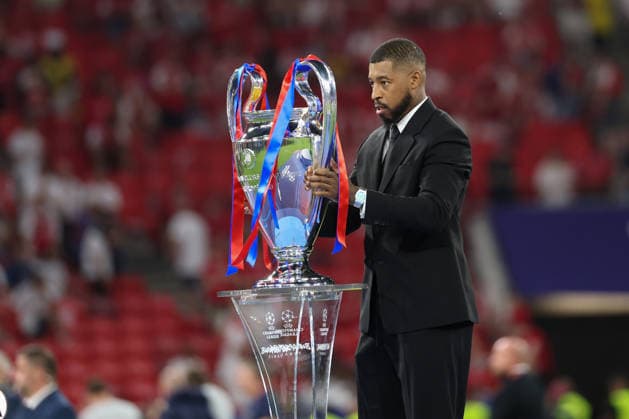 30.05.2026, xzstx, Fussball UEFA Champions League Finale 2026, Paris St. Germain - FC Arsenal London v.l. Symbolfoto, Symbolbild; Symbol Pokal Trophäe (DFL DFB REGULATIONS PROHIBIT ANY USE OF PHOTOGRAPHS as IMAGE SEQUENCES and or QUASI-VIDEO) Budapest