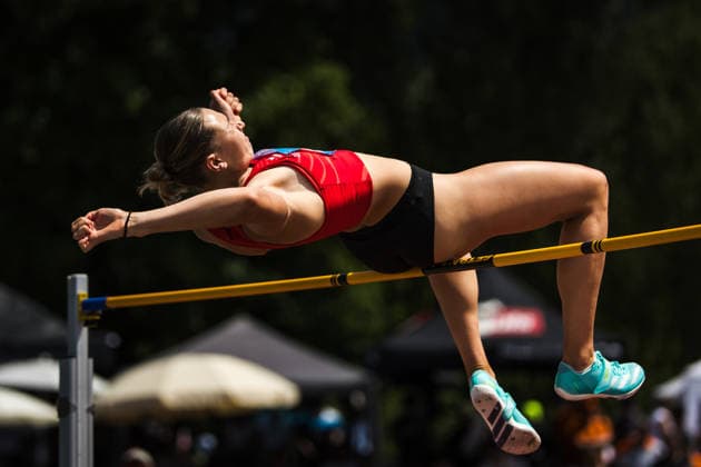 51. Hypomeeting, Goetzis (AT), 30.05.2026 GOETZIS, SWITZERLAND - MAY 30: Liana TRUEMPI of Switzerland competes in the high jump of the womens heptathlon at the 51. Hypomeeting, Goetzis (AT) on May 30, 2026 in Goetzis, Switzerland. Copyright: xBEAUTIFULxSPORTS UlfxSchillerx