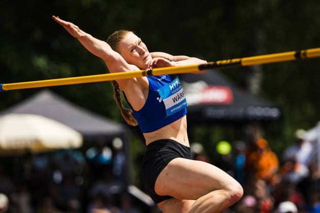 51. Hypomeeting, Goetzis (AT), 30.05.2026 GOETZIS, SWITZERLAND - MAY 30: Erika WAERFF of Sweden competes in the high jump of the womens heptathlon at the 51. Hypomeeting, Goetzis (AT) on May 30, 2026 in Goetzis, Switzerland. Copyright: xBEAUTIFULxSPORTS UlfxSchillerx
