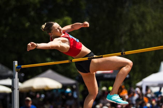 51. Hypomeeting, Goetzis (AT), 30.05.2026 GOETZIS, SWITZERLAND - MAY 30: Liana TRUEMPI of Switzerland competes in the high jump of the womens heptathlon at the 51. Hypomeeting, Goetzis (AT) on May 30, 2026 in Goetzis, Switzerland. Copyright: xBEAUTIFULxSPORTS UlfxSchillerx